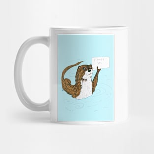 I Miss You Otter Mug